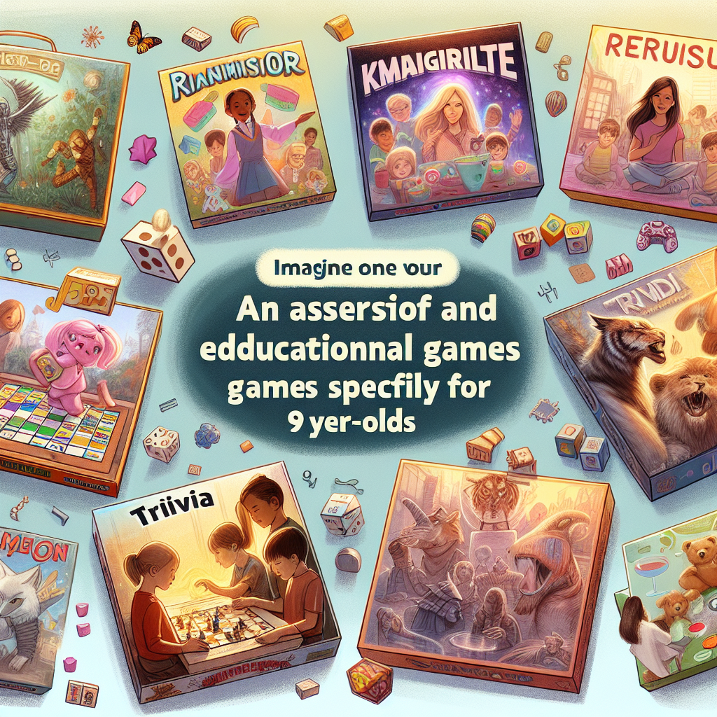 Fun and Educational Board Games for 9-Year-Olds