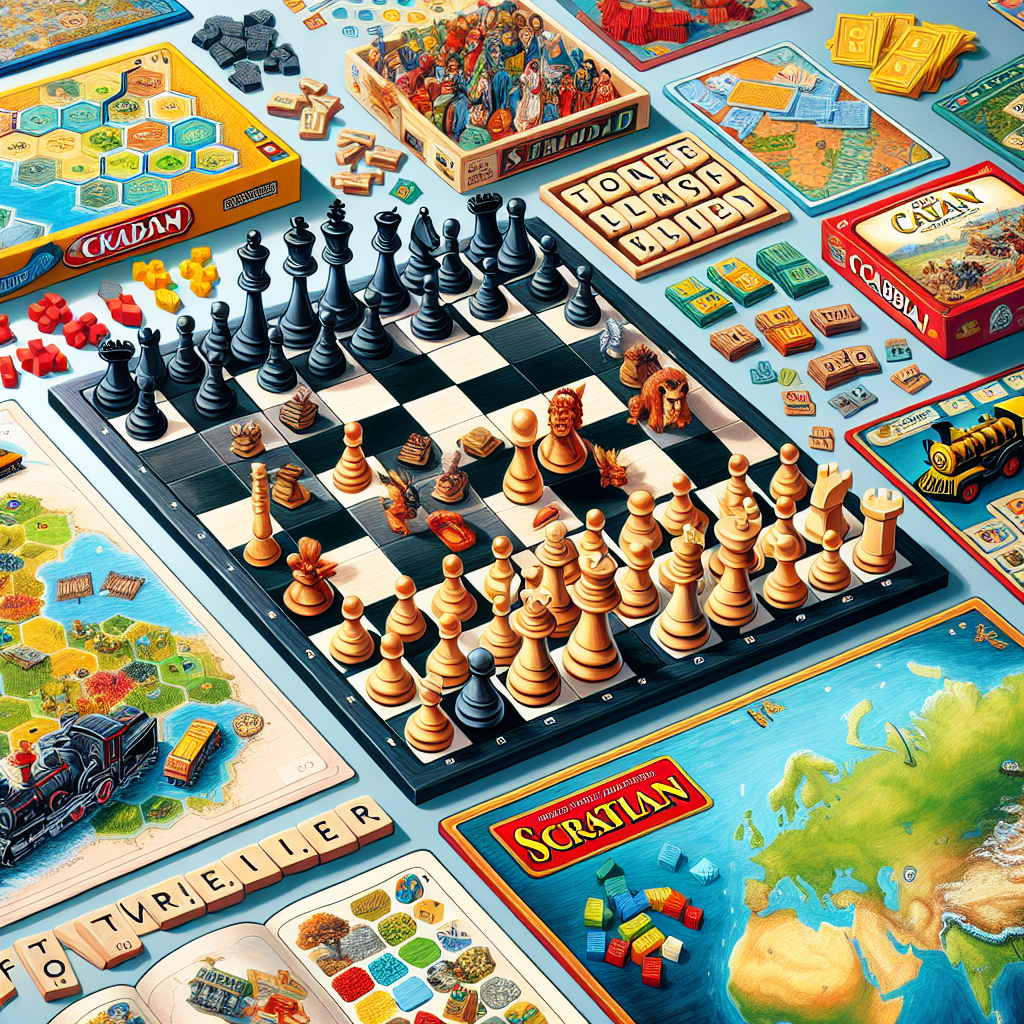 Strategic Board Games for Players of All Ages